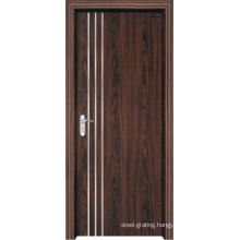 PVC Wooden Door for Kitchen or Bathroom (pd-012)